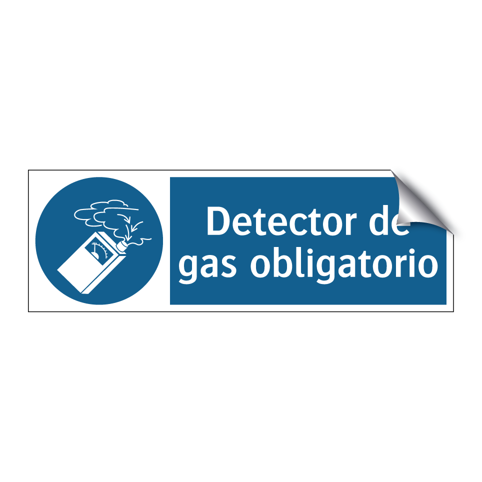 Detector de gas obligatorio