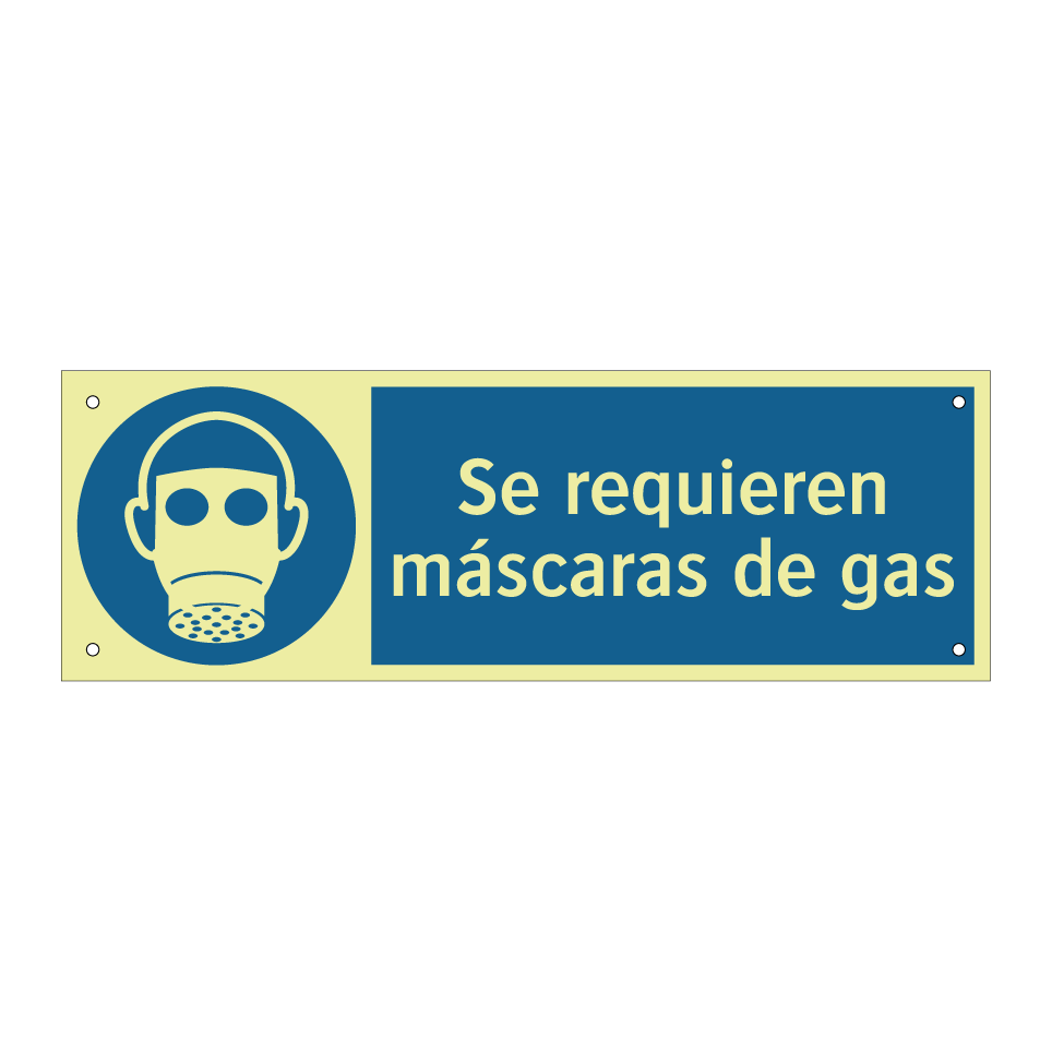 Se requieren máscaras de gas