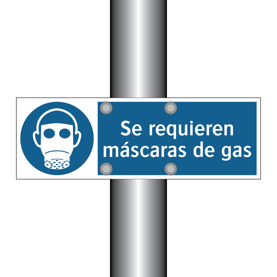 Se requieren máscaras de gas