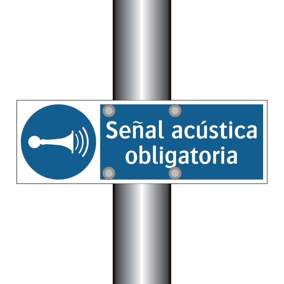 Señal acústica obligatoria