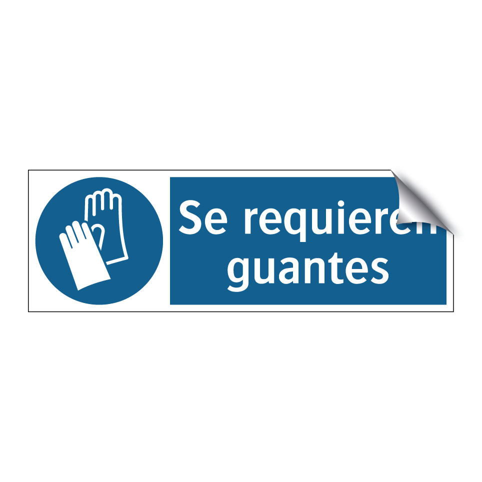 Se requieren guantes