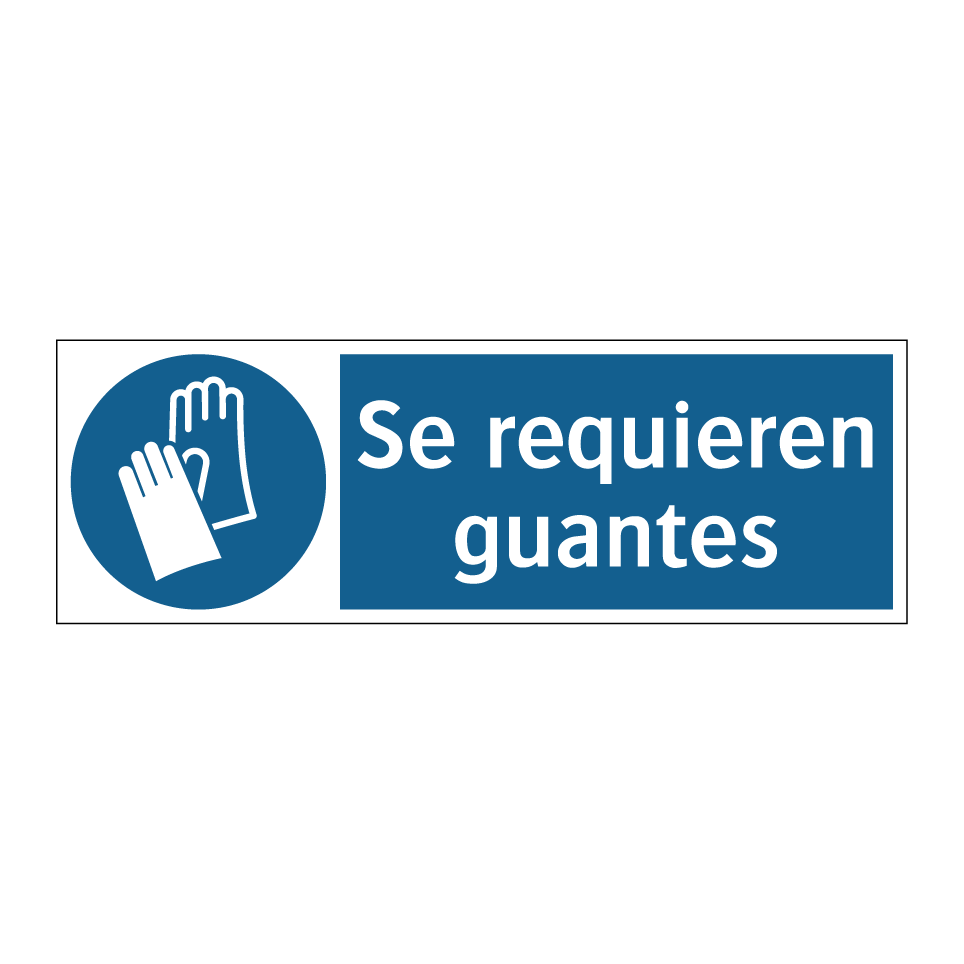 Se requieren guantes