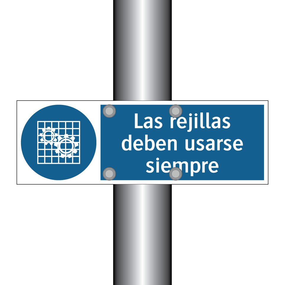Las rejillas deben usarse siempre
