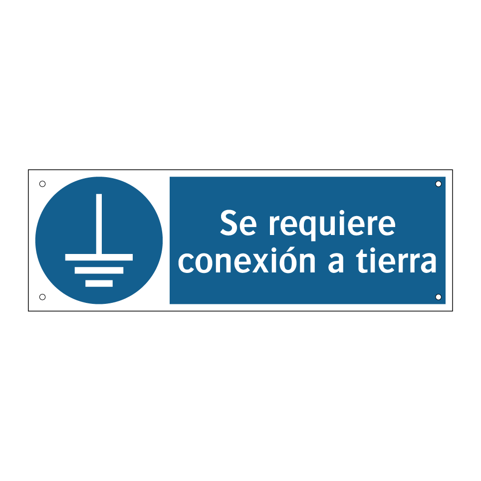 Se requiere conexión a tierra