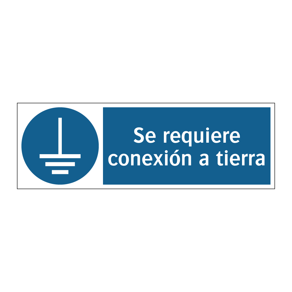 Se requiere conexión a tierra