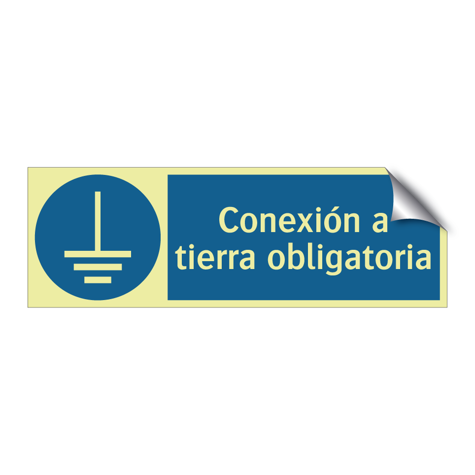 Conexión a tierra obligatoria