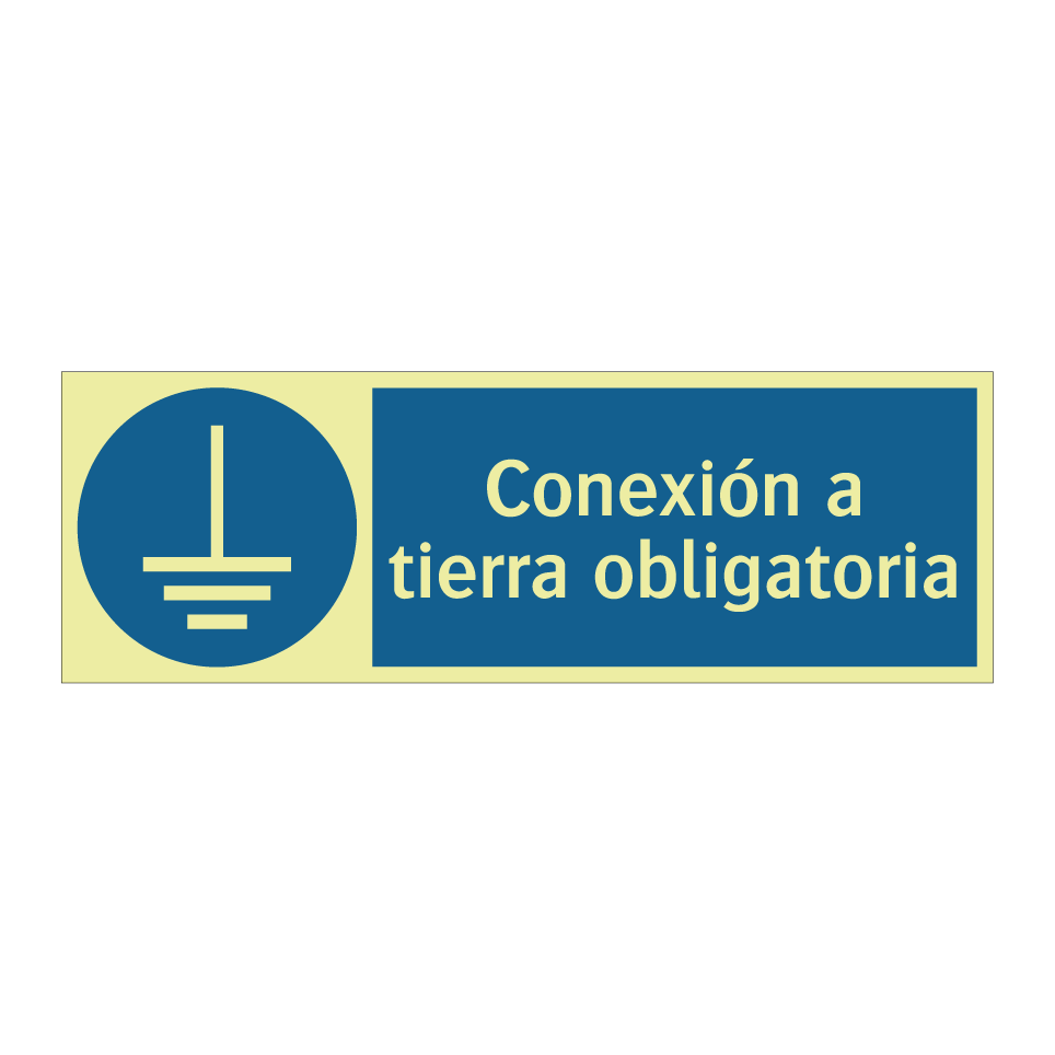 Conexión a tierra obligatoria