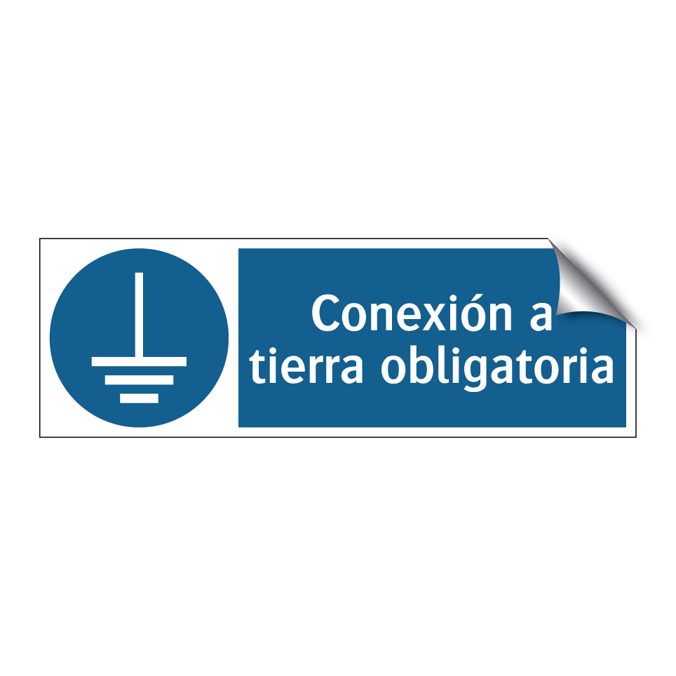 Conexión a tierra obligatoria
