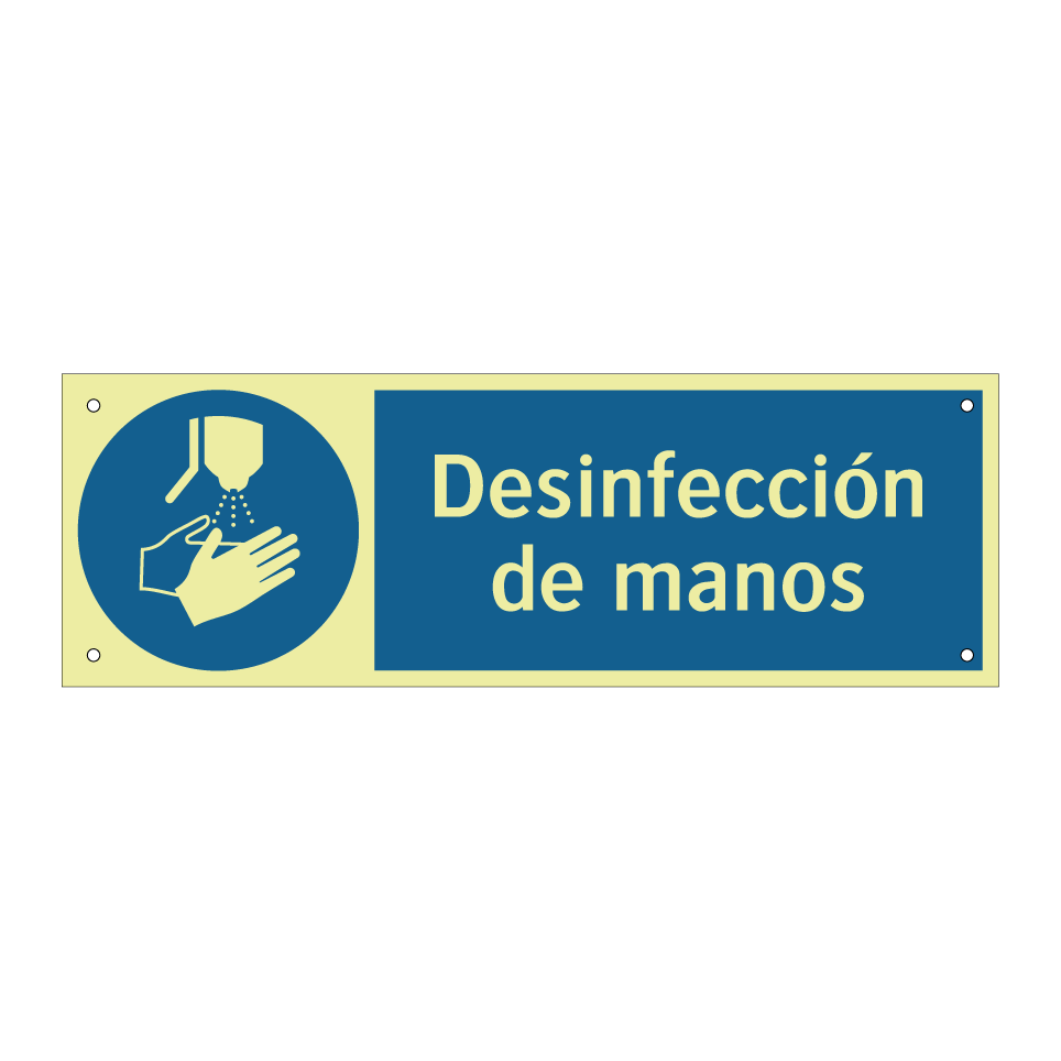 Desinfección de manos