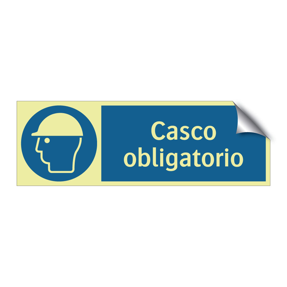 Casco obligatorio
