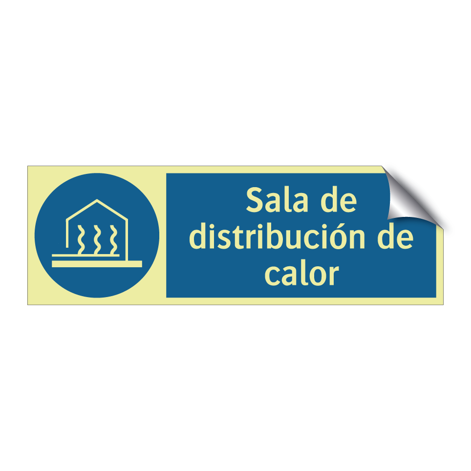 Sala de distribución de calor