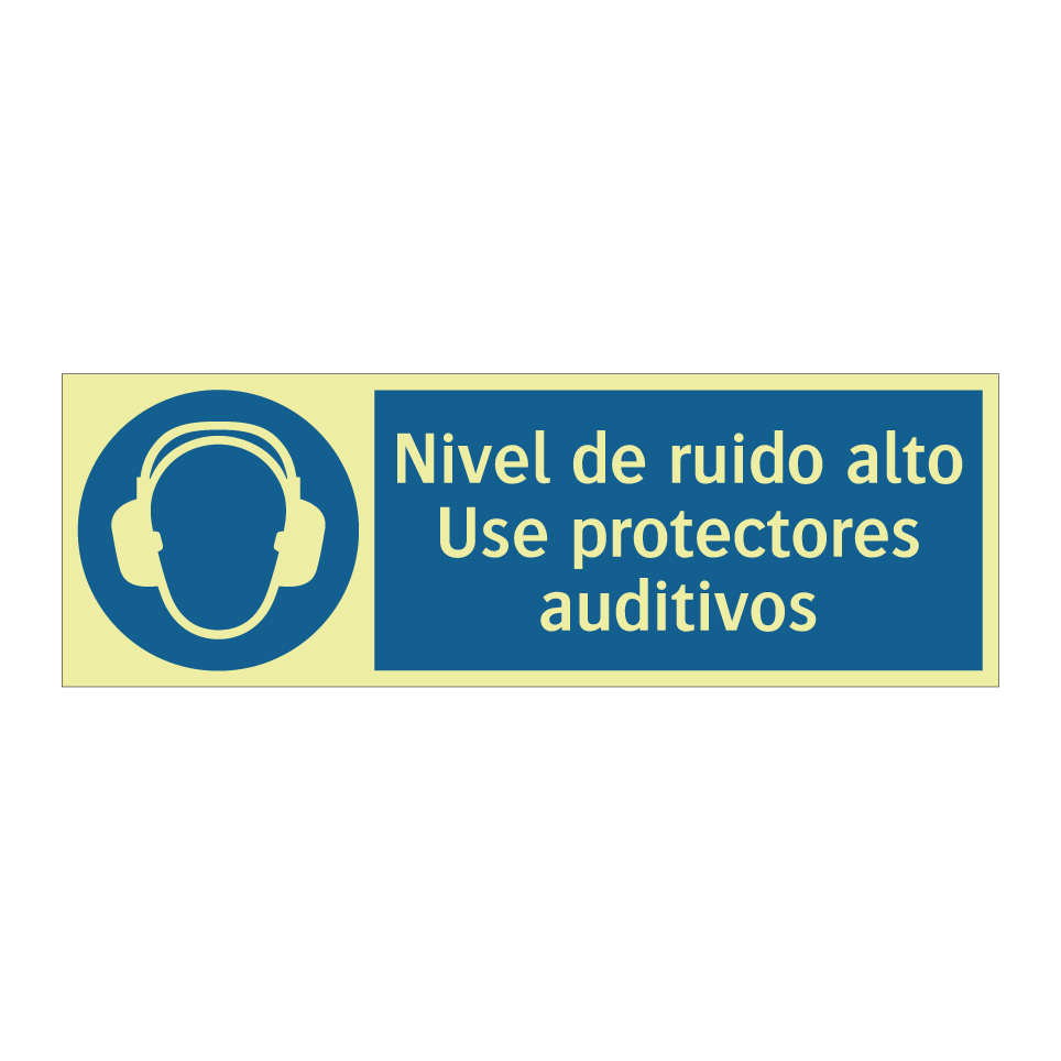 Nivel de ruido alto Use protectores auditivos