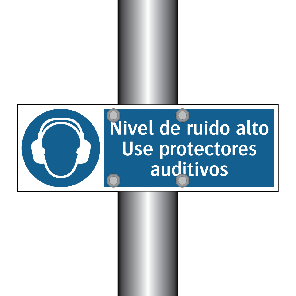 Nivel de ruido alto Use protectores auditivos