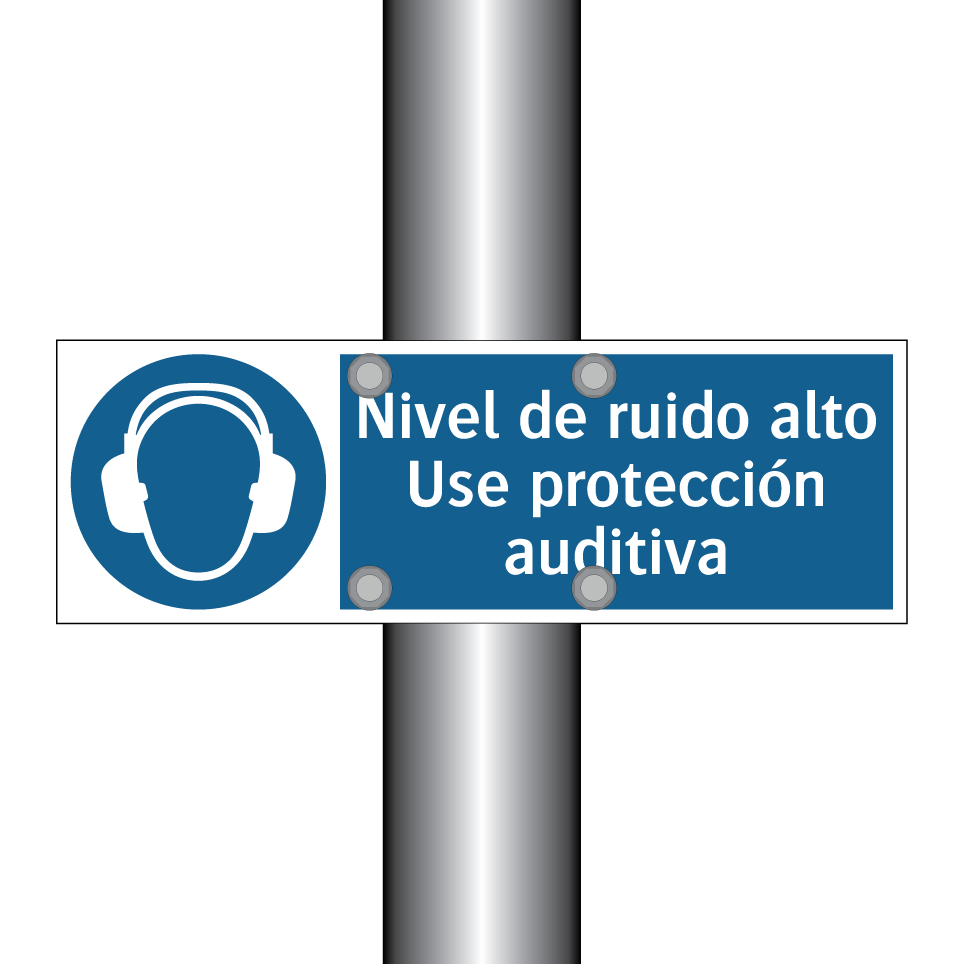 Nivel de ruido alto Use protección auditiva