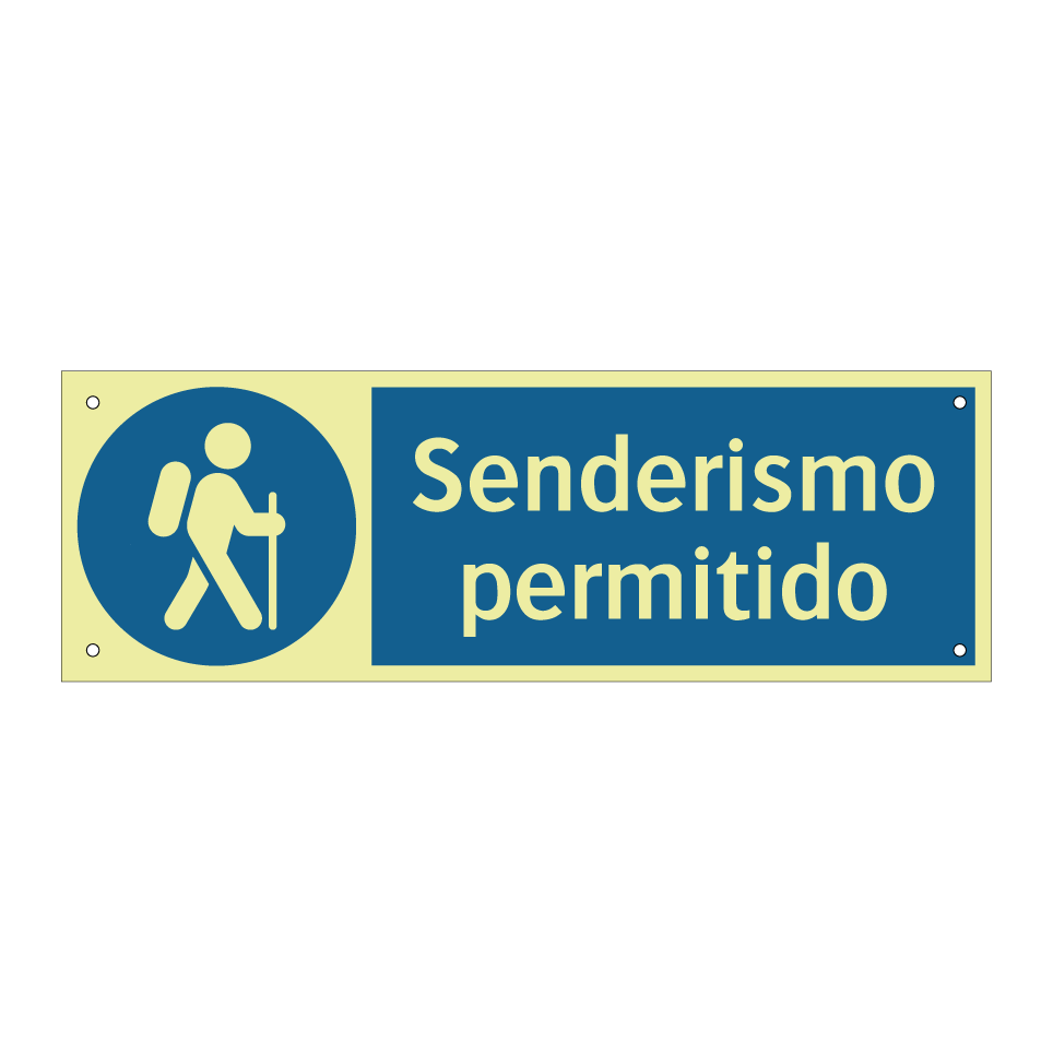 Senderismo permitido