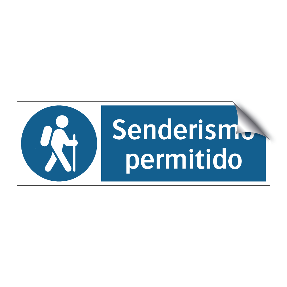 Senderismo permitido