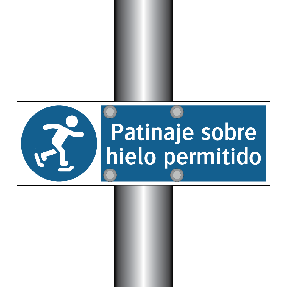 Patinaje sobre hielo permitido