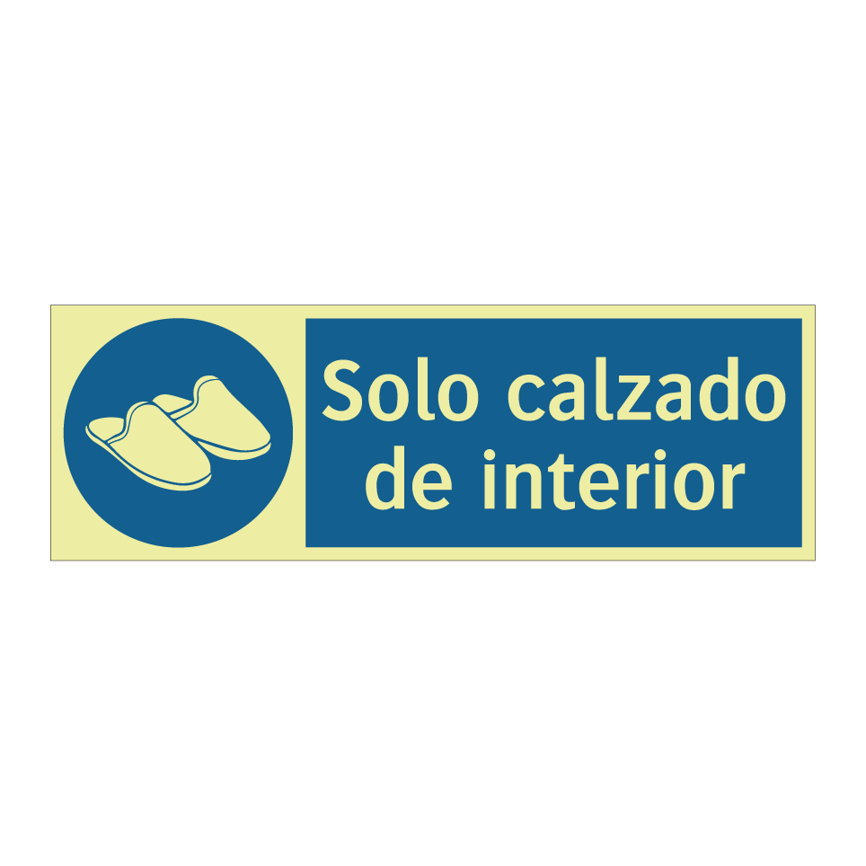 Solo calzado de interior