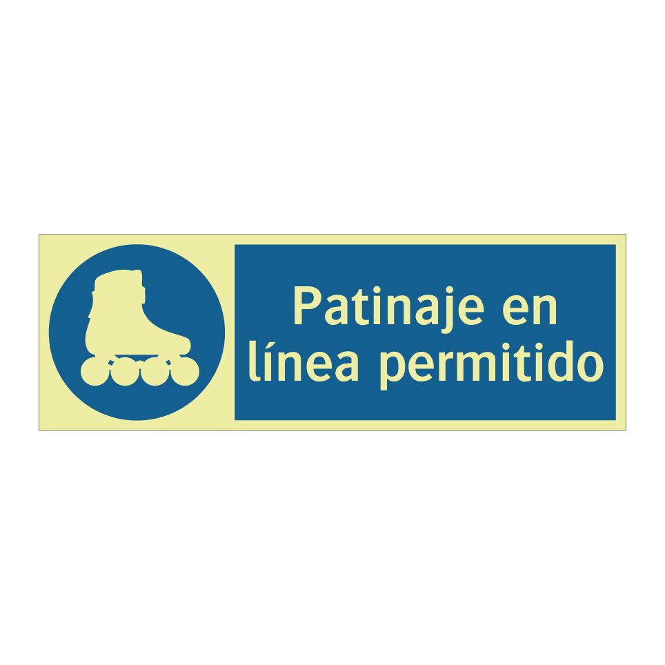 Patinaje en línea permitido