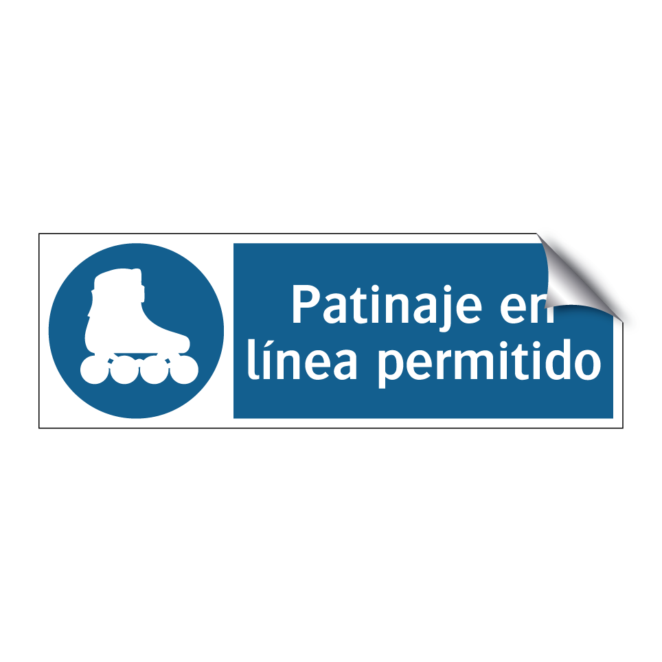 Patinaje en línea permitido