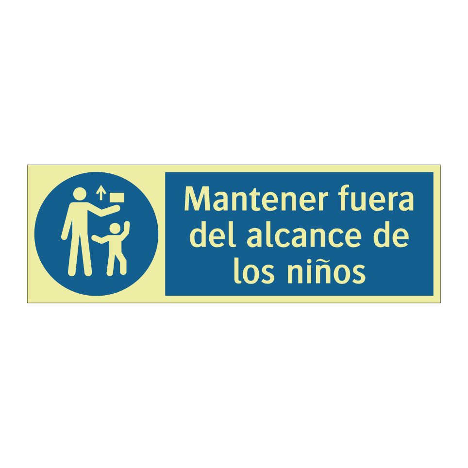 Mantener fuera del alcance de los niños