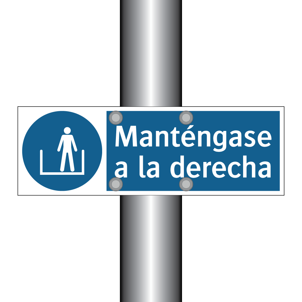 Manténgase a la derecha