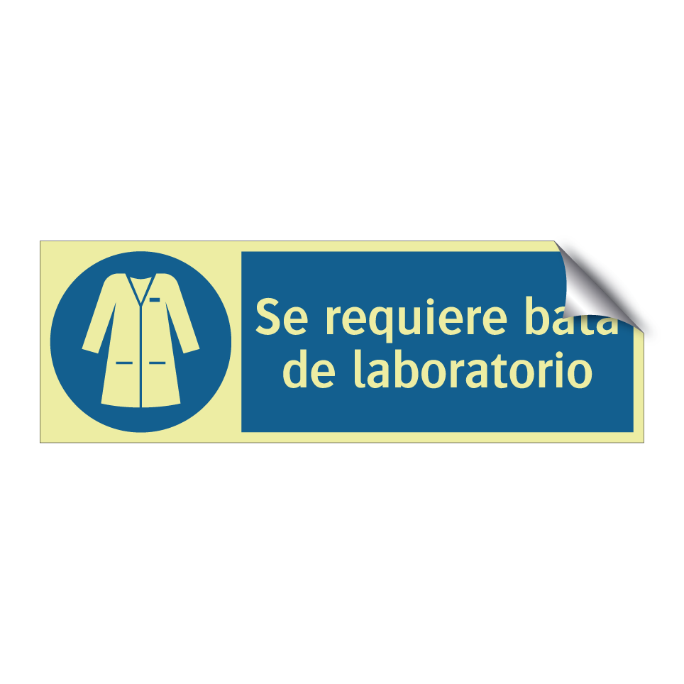 Se requiere bata de laboratorio