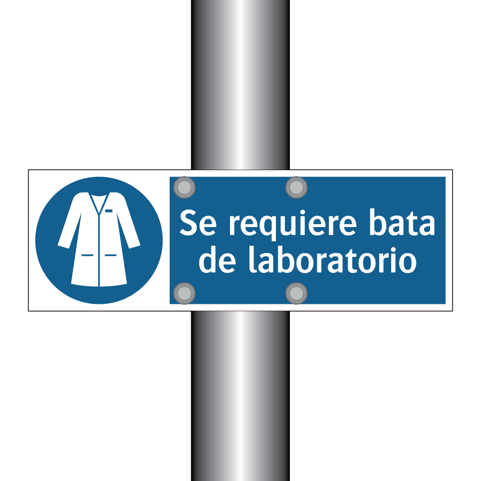 Se requiere bata de laboratorio