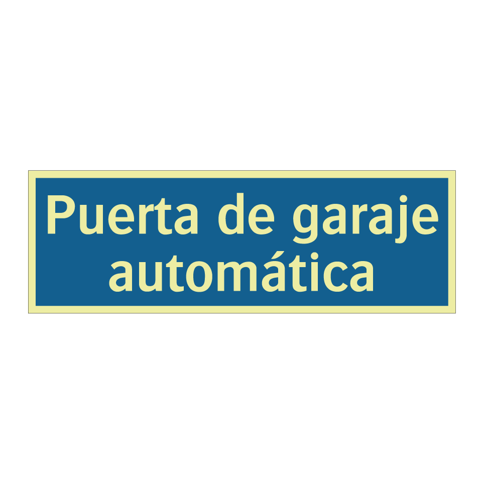 Puerta de garaje automática
