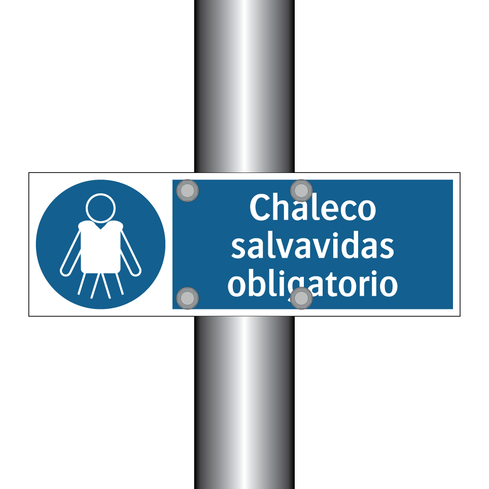 Chaleco salvavidas obligatorio
