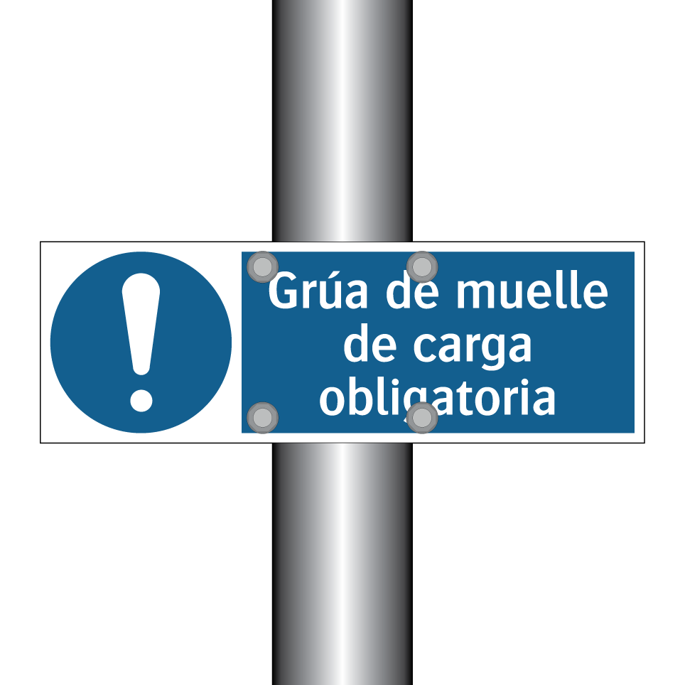 Grúa de muelle de carga obligatoria
