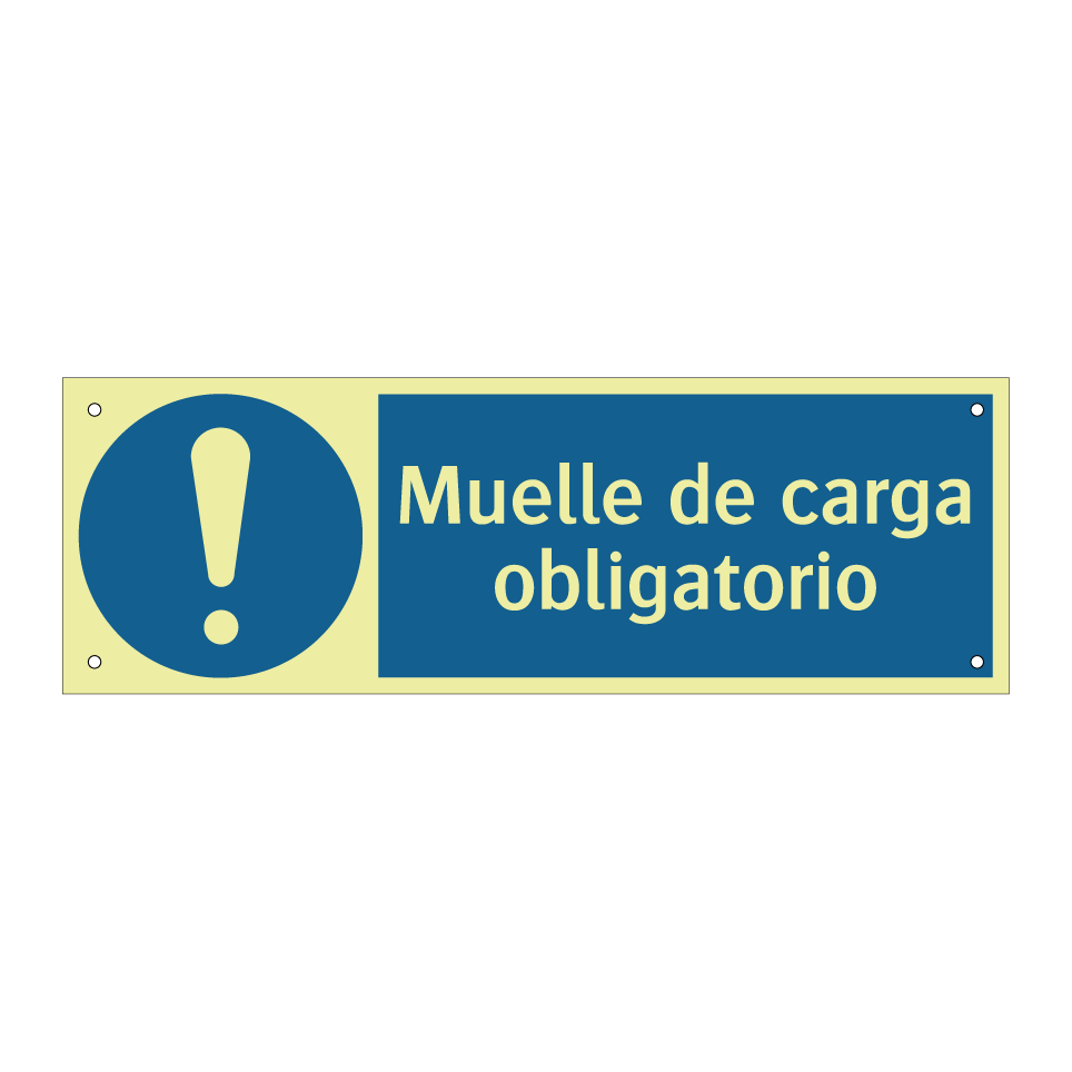 Muelle de carga obligatorio