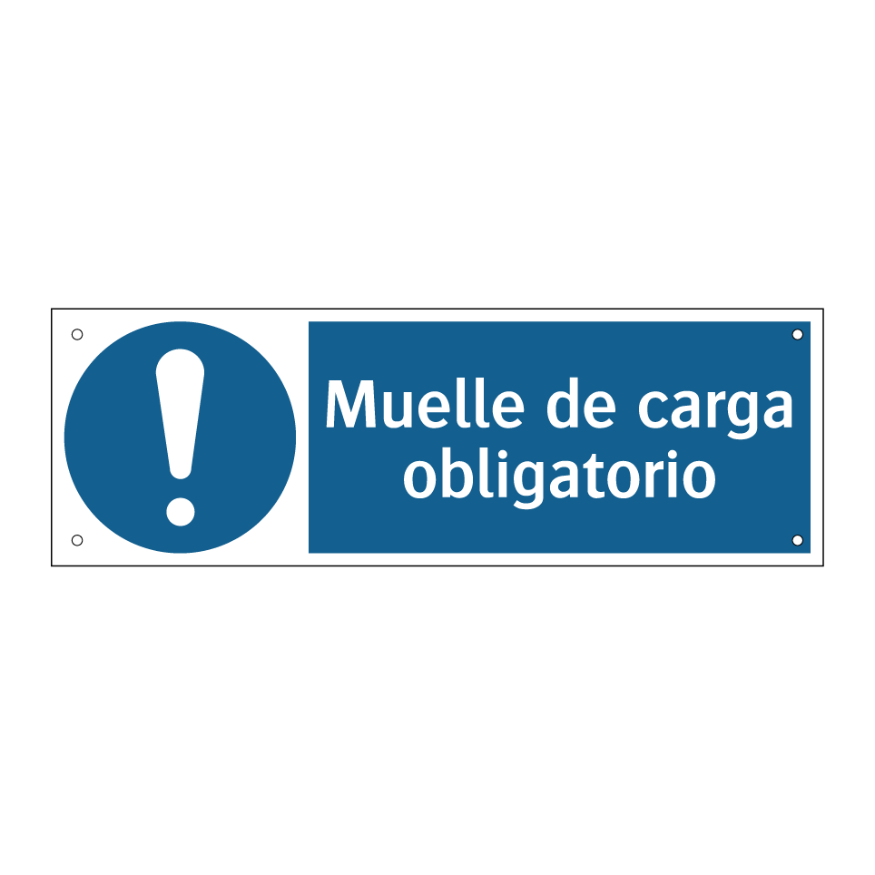 Muelle de carga obligatorio