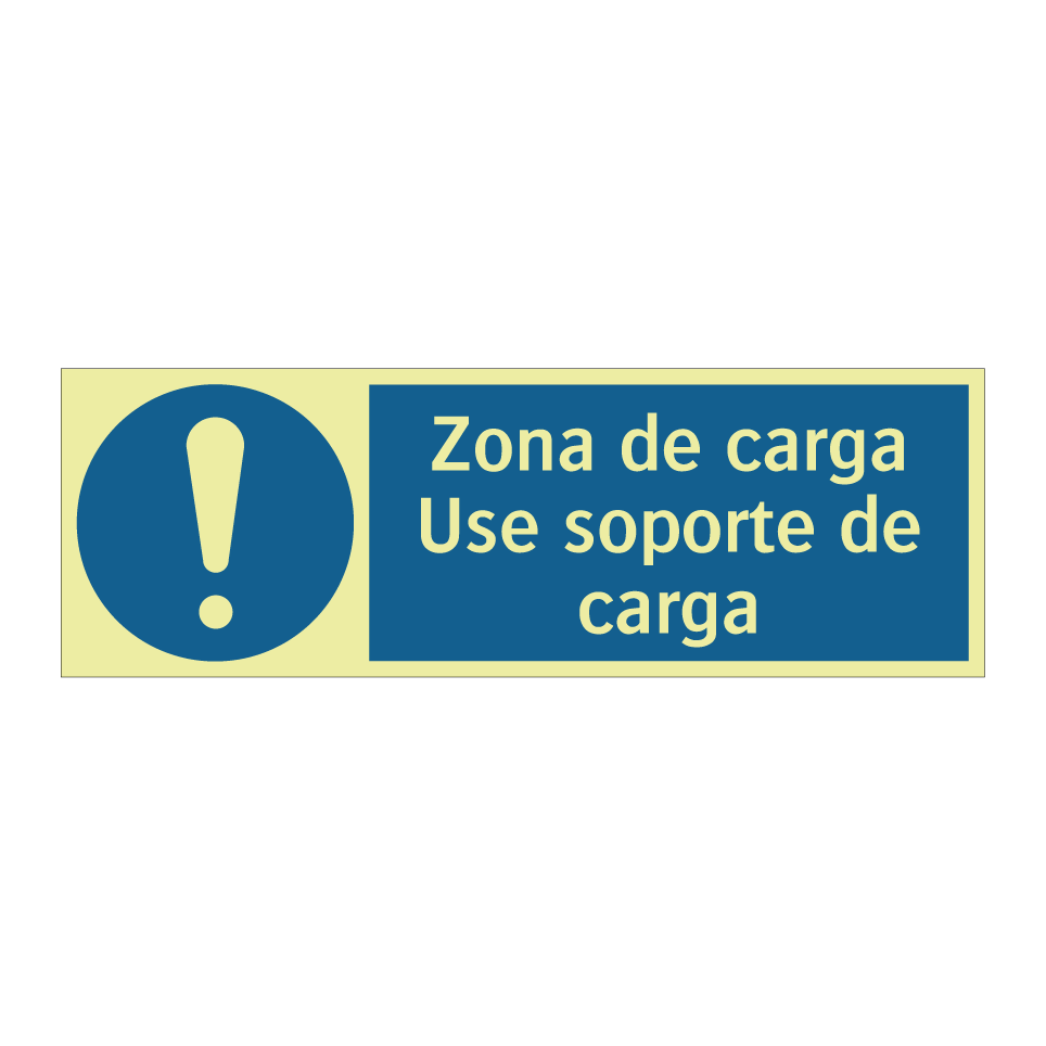Zona de carga Use soporte de carga