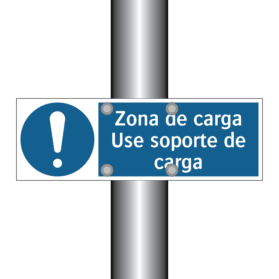 Zona de carga Use soporte de carga