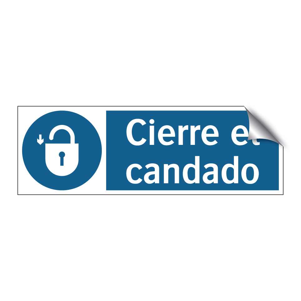 Cierre el candado