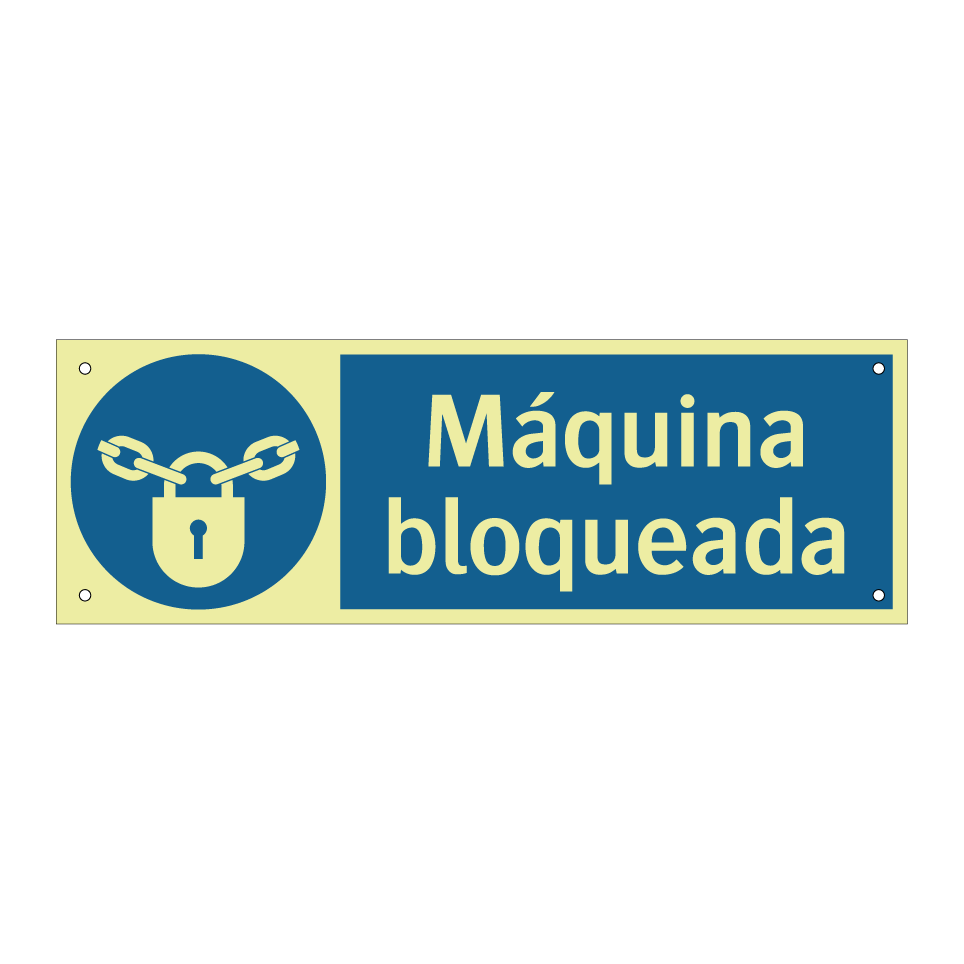 Máquina bloqueada