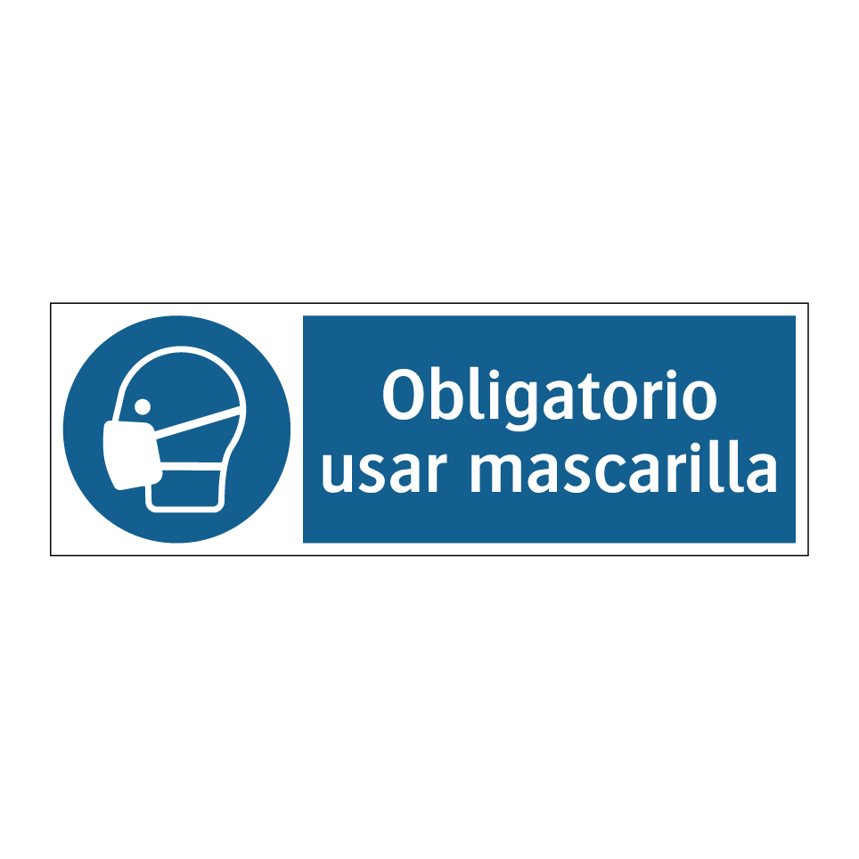 Obligatorio usar mascarilla