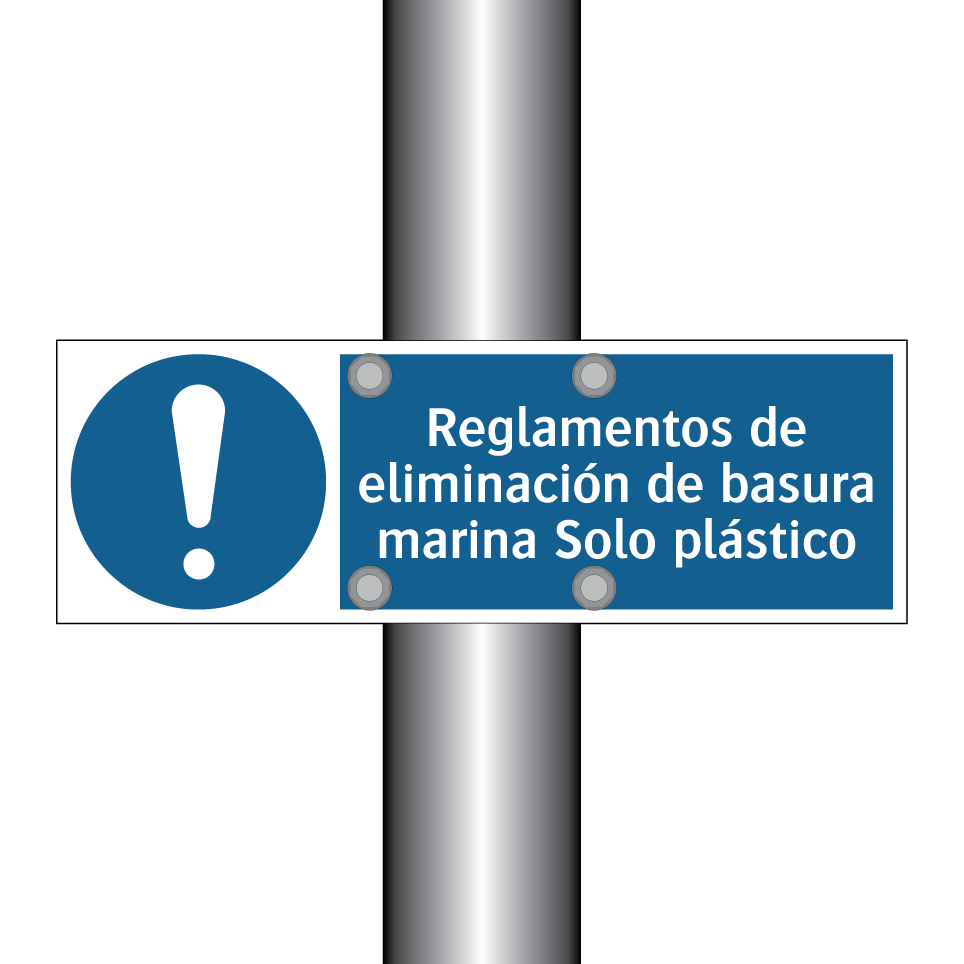 Reglamentos de eliminación de basura marina Solo plástico