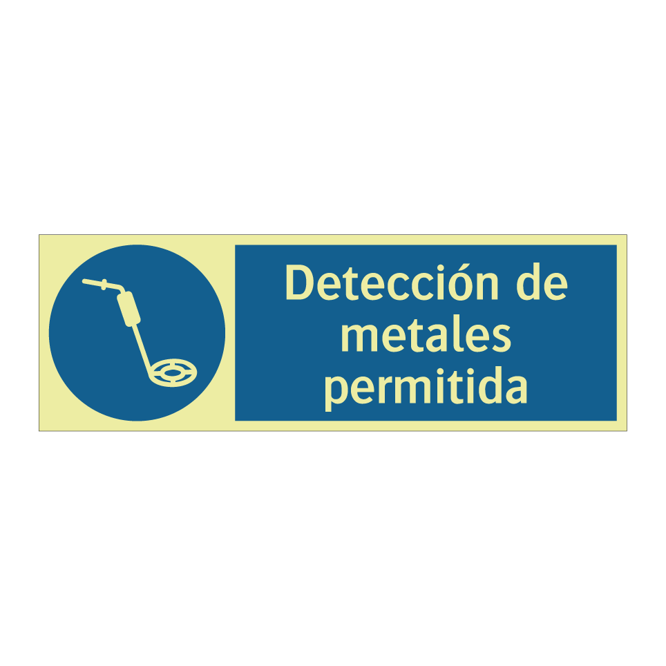 Detección de metales permitida