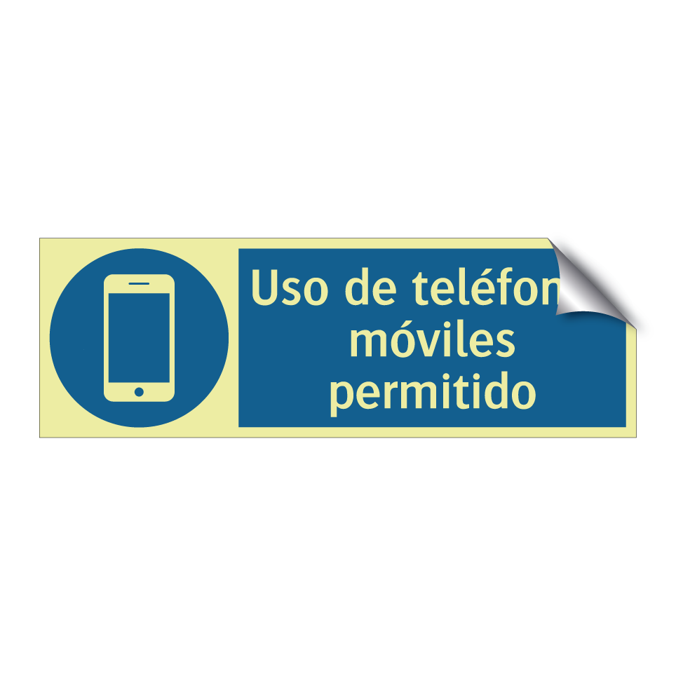Uso de teléfonos móviles permitido