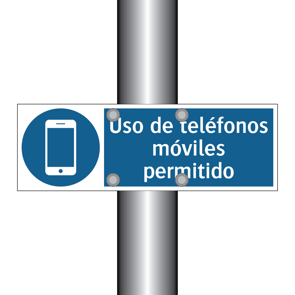 Uso de teléfonos móviles permitido
