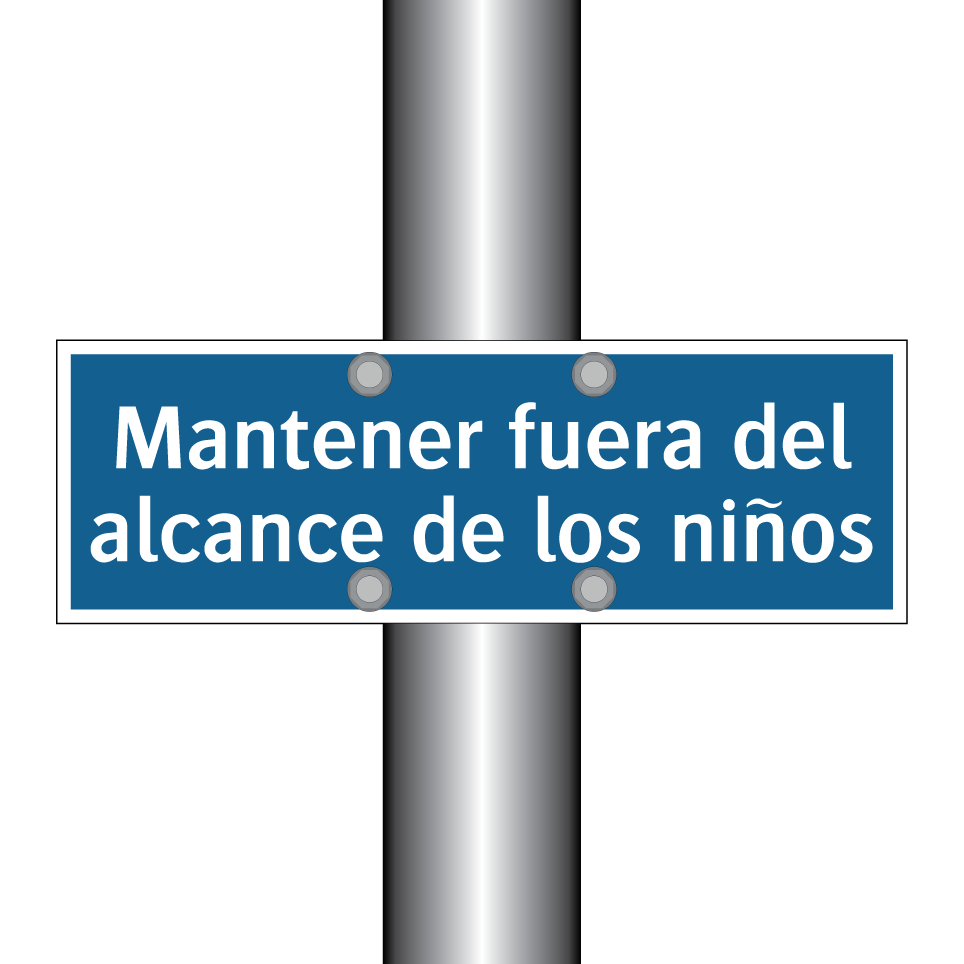 Mantener fuera del alcance de los niños