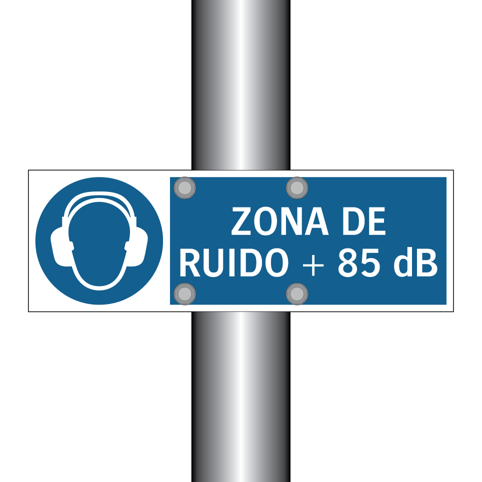 ZONA DE RUIDO + 85 dB