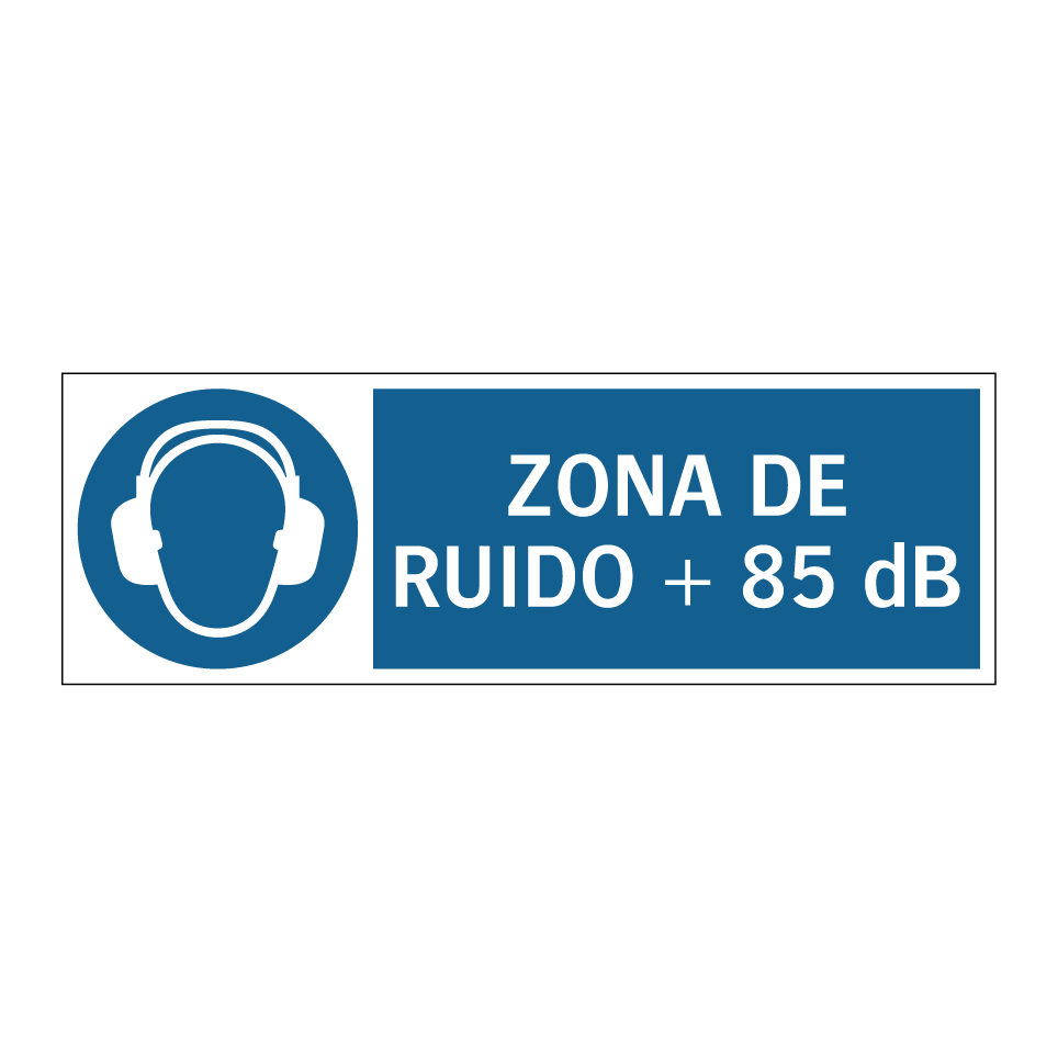 ZONA DE RUIDO + 85 dB