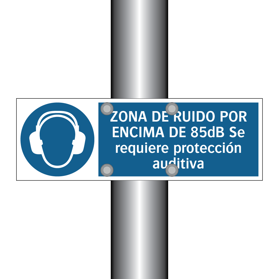 ZONA DE RUIDO POR ENCIMA DE 85dB Se requiere protección auditiva