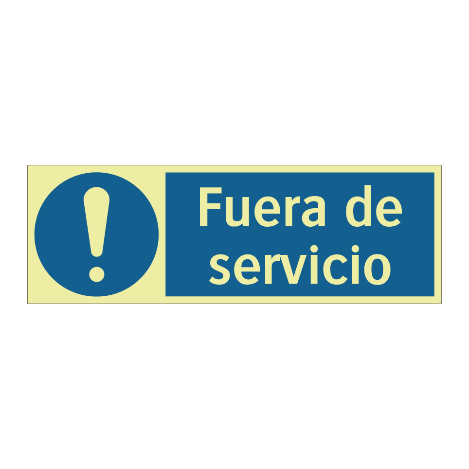 Fuera de servicio