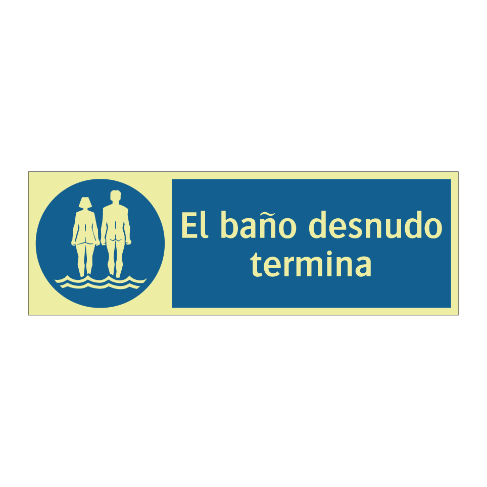 El baño desnudo termina