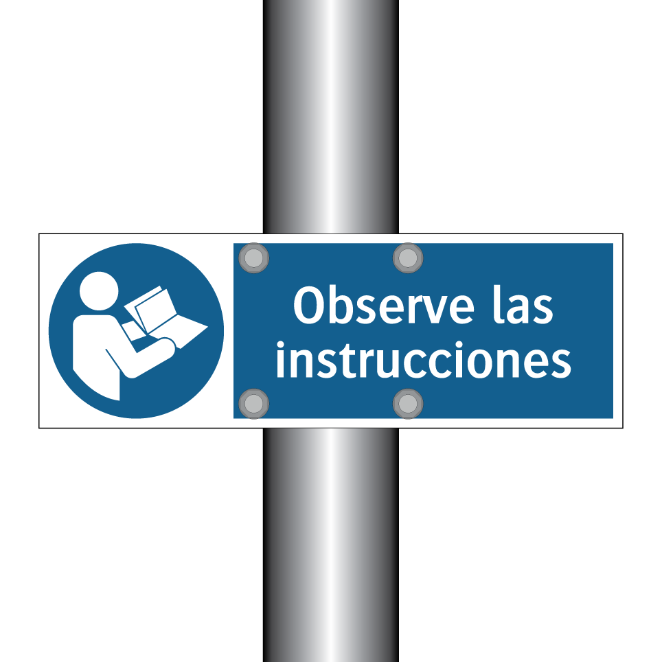 Observe las instrucciones