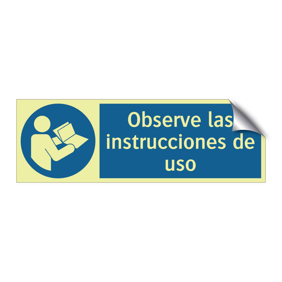 Observe las instrucciones de uso